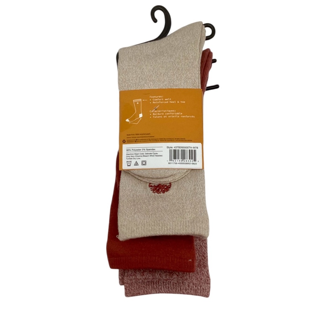 Timberland 3pk. Solid Supersoft Socks (NWT) (Women’s- 6 1/2- 9 1/2) - Picture 3 of 10
